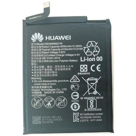  BATERIA PARA  HUAWEI MATE 8 HB446686ECW 2 VERSION ORIGINAL 